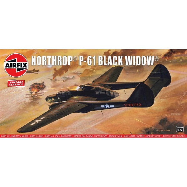 συναρμολογουμενα μοντελα αεροπλανων - συναρμολογουμενα μοντελα - 1/72 NORTHROP P-61 BLACK WIDOW ΑΕΡΟΠΛΑΝΑ