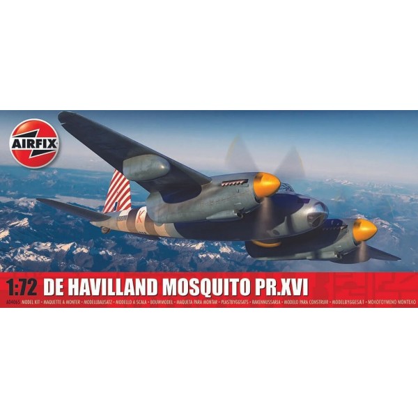 συναρμολογουμενα μοντελα αεροπλανων - συναρμολογουμενα μοντελα - 1/72 DE HAVILLAND MOSQUITO PR.XVI ΑΕΡΟΠΛΑΝΑ