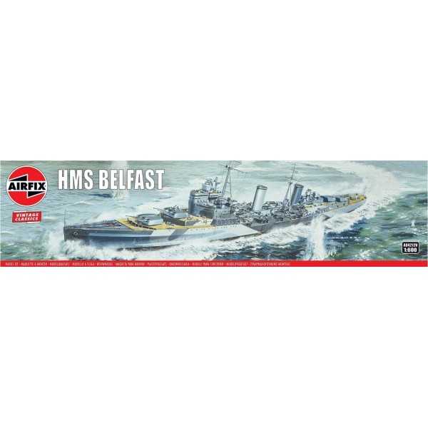 συναρμολογουμενα πλοια - συναρμολογουμενα μοντελα - 1/600 HMS BELFAST ΠΛΟΙΑ