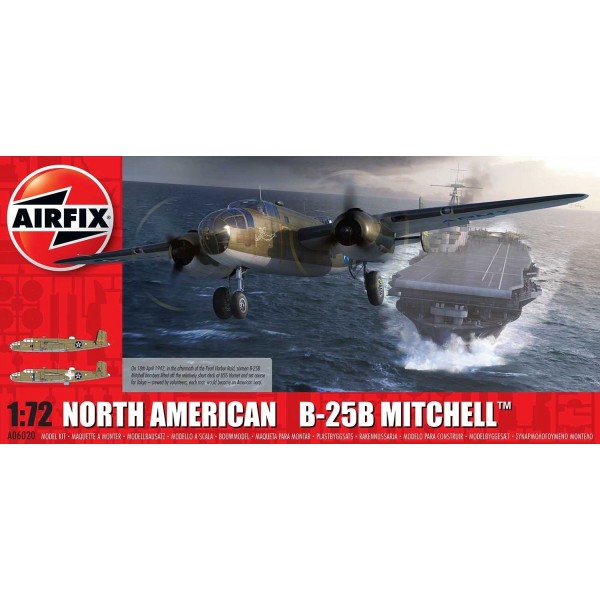 συναρμολογουμενα μοντελα αεροπλανων - συναρμολογουμενα μοντελα - 1/72 NORTH AMERICAN B-25B MITCHELL ΑΕΡΟΠΛΑΝΑ