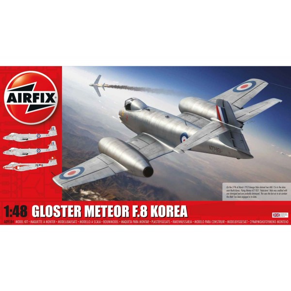 συναρμολογουμενα μοντελα αεροπλανων - συναρμολογουμενα μοντελα - 1/48 GLOSTER METEOR F.8 KOREA ΑΕΡΟΠΛΑΝΑ