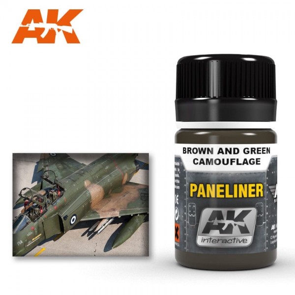Paneliner for Brown and Green Camouflage 35ml (Enamel) ΤΕΧΝΙΚΕΣ ΠΑΛΑΙΩΣΗΣ