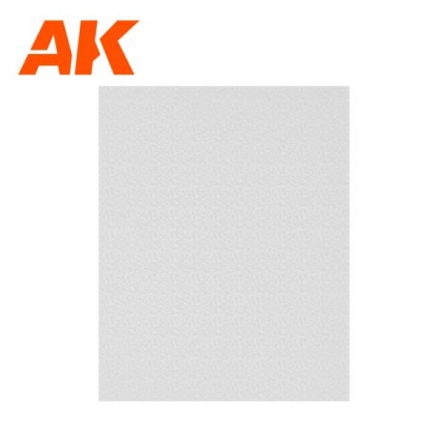 Water Sheet Transparent Fine Water 245 x 195mm / 9.64 x 7.68 “ – TEXTURED ACRYLIC SHEET – 1 Unit  ΦΥΛΛΑ ΚΑΙ ΠΡΟΦΙΛ ΠΛΑΣΤΙΚΟΥ