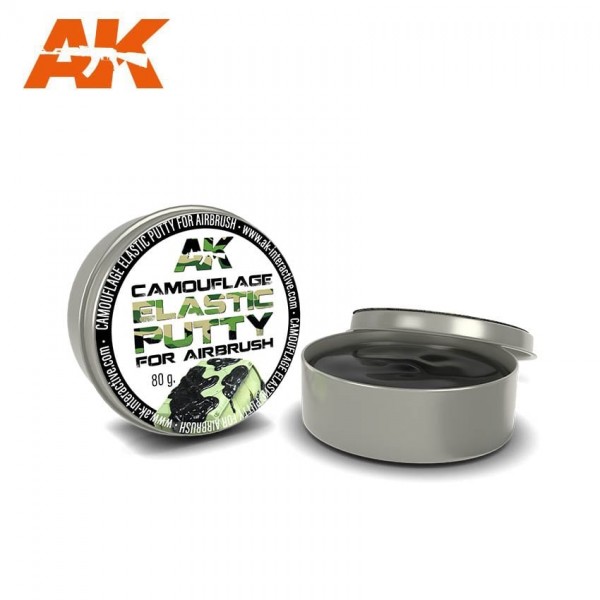 Camouflage Elastic Putty for Airbrush 80gr (for Masking) ΥΛΙΚΑ ΜΑΣΚΑΡΙΣΜΑΤΟΣ