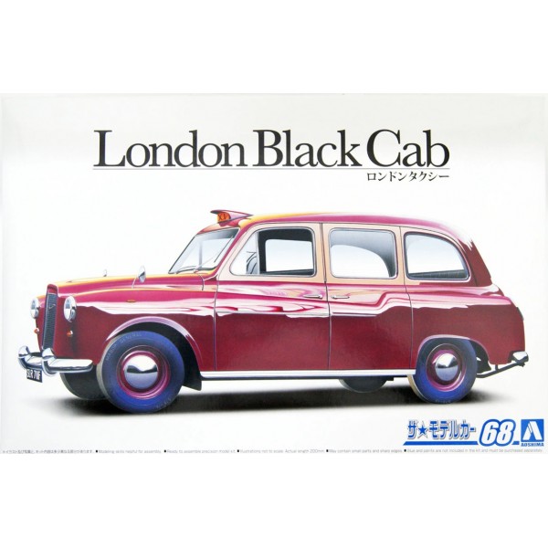 συναρμολογουμενα πολιτικα οχηματα - συναρμολογουμενα μοντελα - 1/24 FX-4 LONDON BLACK CAB '68 ΠΟΛΙΤΙΚΑ ΟΧΗΜΑΤΑ