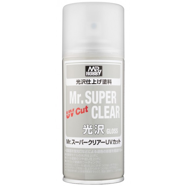 χρωματα μοντελισμου - Mr.SUPER CLEAR GLOSS UV Cut 170ml SPRAY