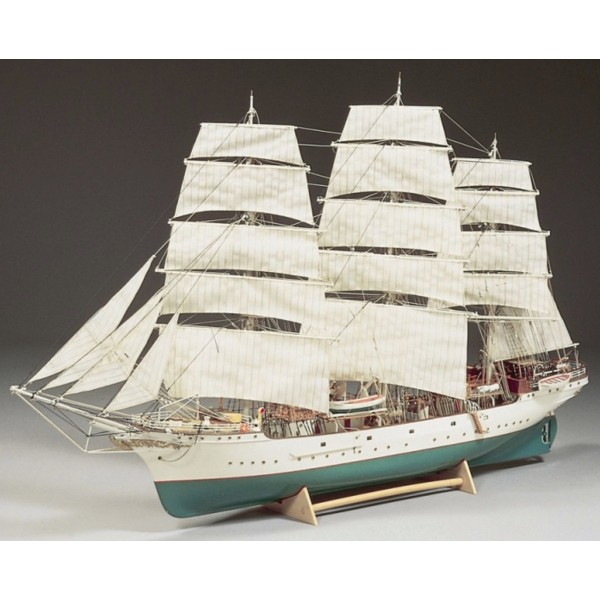 συναρμολογουμενα ξυλινα πλοια - συναρμολογουμενα μοντελα - 1/75 DANMARK (Length 900mm) NAVAL TRAINING SHIP ΞΥΛΙΝΑ ΠΛΟΙΑ