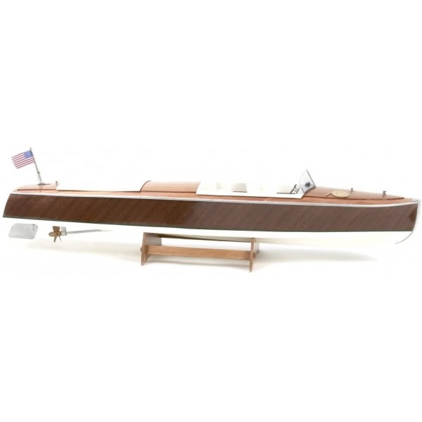 συναρμολογουμενα ξυλινα πλοια - συναρμολογουμενα μοντελα - 1/15 PHANTOM (Length 690mm) RUNABOUT 1920s ΞΥΛΙΝΑ ΠΛΟΙΑ
