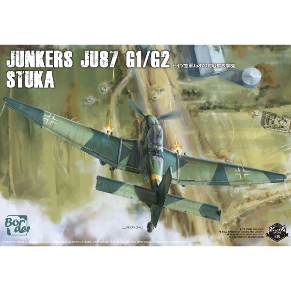 συναρμολογουμενα μοντελα αεροπλανων - συναρμολογουμενα μοντελα - 1/35 JUNKERS Ju87 G1/G2 STUKA ΑΕΡΟΠΛΑΝΑ