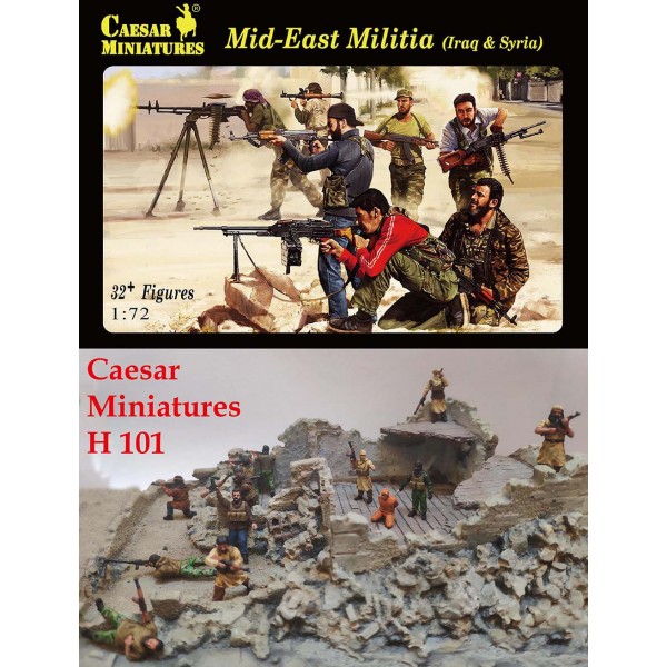 συναρμολογουμενες φιγουρες - συναρμολογουμενα μοντελα - 1/72 MID-EAST MILITIA (Iraq & Syria) ΦΙΓΟΥΡΕΣ
