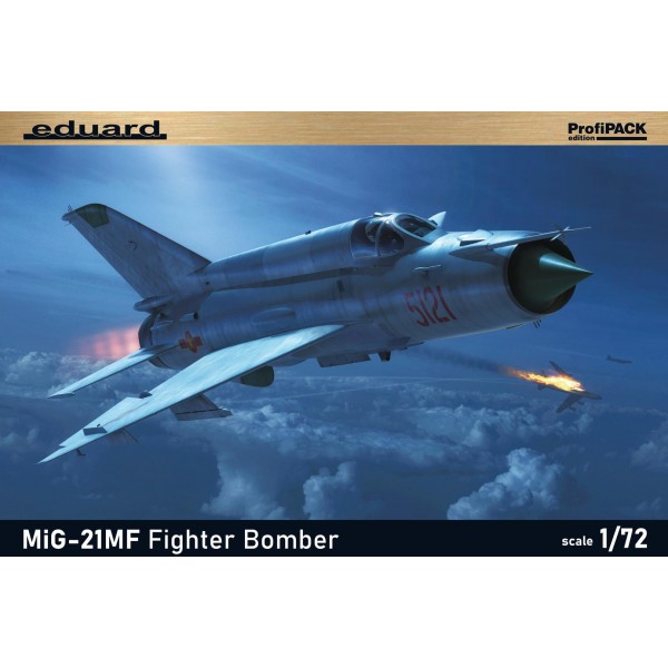 συναρμολογουμενα μοντελα αεροπλανων - συναρμολογουμενα μοντελα - 1/72 MiG-21MF Fighter Bomber ProfiPACK Edition ΑΕΡΟΠΛΑΝΑ