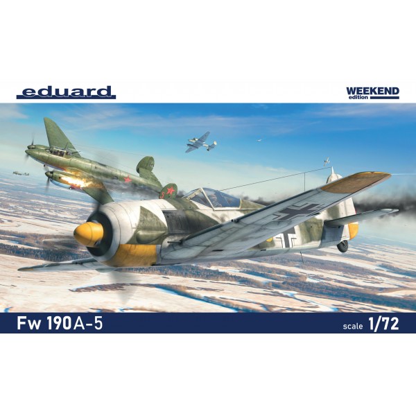 συναρμολογουμενα μοντελα αεροπλανων - συναρμολογουμενα μοντελα - 1/72 FOCKE WULF Fw 190A-5 WEEKEND Edition ΑΕΡΟΠΛΑΝΑ
