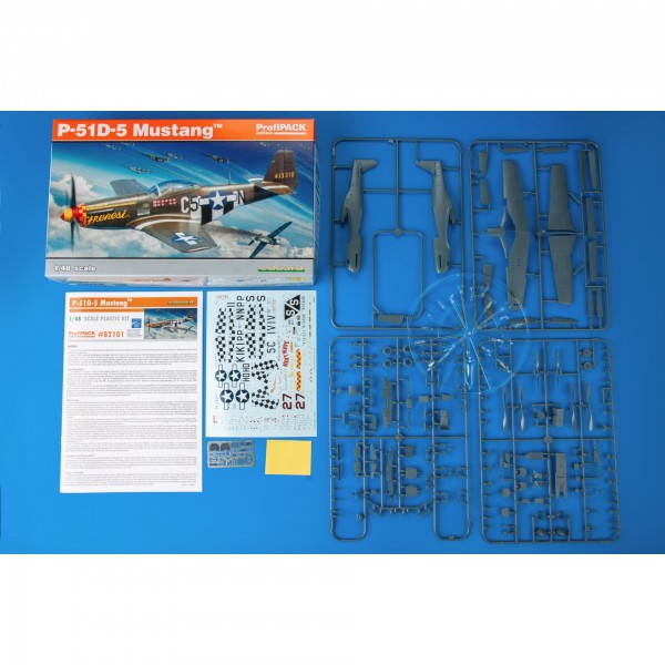 συναρμολογουμενα μοντελα αεροπλανων - συναρμολογουμενα μοντελα - 1/48 P-51D-5 MUSTANG ProfiPACK Edition ΑΕΡΟΠΛΑΝΑ