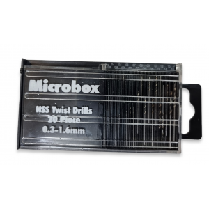 20pcs Mini Micro HSS Precision Twist Drill Bit Set 0.3mm-1.6m