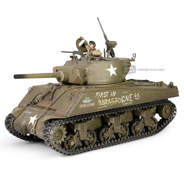 στρατιωτικα οχηματα - ετοιμα μοντελα στρατιωτικων οχηματων - ετοιμα μοντελα - 1/32 U.S. medium tank Sherman M4A3E2 (75) Jumbo “Cobra King” “First in Bastogne”, George Smith Patton’s 4th A.Div. 3rd Army, Bastogne area, 26 Dec, 1944 w/ 1 Figure ΣΤΡΑΤΙΩΤΙΚΑ 