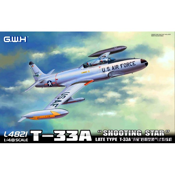 συναρμολογουμενα μοντελα αεροπλανων - συναρμολογουμενα μοντελα - 1/48 Lockheed T-33A Late Version ''Shooting Star'' ΑΕΡΟΠΛΑΝΑ