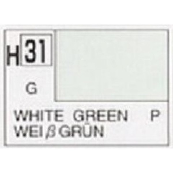 χρωματα μοντελισμου - GLOSS WHITE GREEN GLOSS