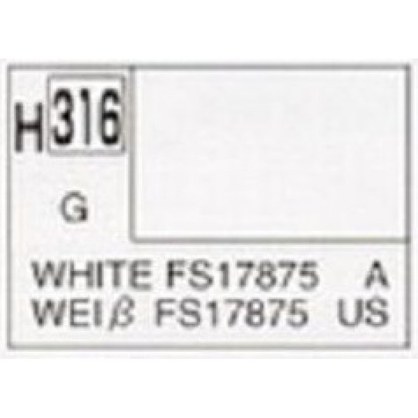 χρωματα μοντελισμου - GLOSS WHITE FS17875 GLOSS