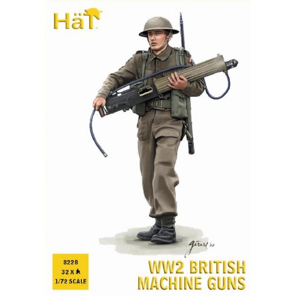 συναρμολογουμενες φιγουρες - συναρμολογουμενα μοντελα - 1/72 WWII BRITISH MACHINE GUNS ΦΙΓΟΥΡΕΣ