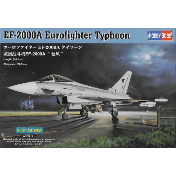 συναρμολογουμενα μοντελα αεροπλανων - συναρμολογουμενα μοντελα - 1/72 EF-2000A Eurofighter Typhoon ΑΕΡΟΠΛΑΝΑ