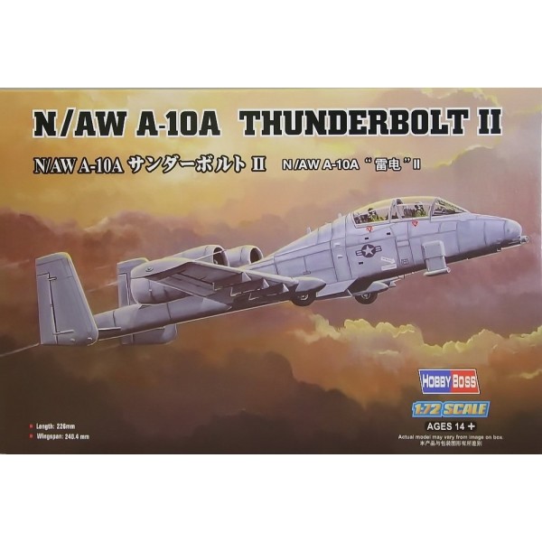 συναρμολογουμενα μοντελα αεροπλανων - συναρμολογουμενα μοντελα - 1/72 N/AW A-10A THUNDERBOLT II ΑΕΡΟΠΛΑΝΑ