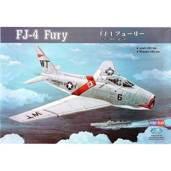 συναρμολογουμενα μοντελα αεροπλανων - συναρμολογουμενα μοντελα - 1/48 FJ-4 FURY ΑΕΡΟΠΛΑΝΑ