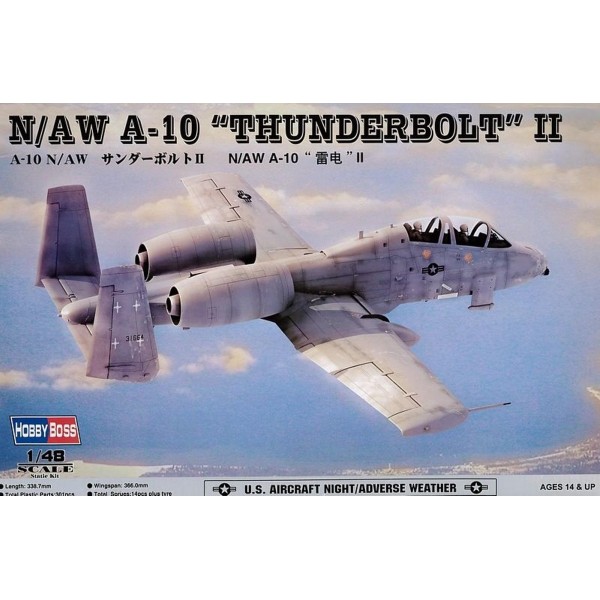 συναρμολογουμενα μοντελα αεροπλανων - συναρμολογουμενα μοντελα - 1/48 N/AW A-10 ''THUNDERBOLT'' II ΑΕΡΟΠΛΑΝΑ