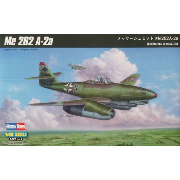 συναρμολογουμενα μοντελα αεροπλανων - συναρμολογουμενα μοντελα - 1/48 MESSERSCHMITT Me 262 A-2a ΑΕΡΟΠΛΑΝΑ