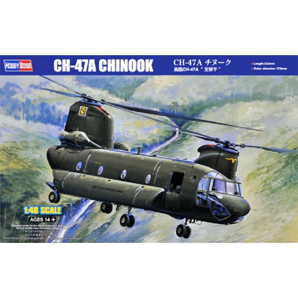 συναρμολογουμενα ελικοπτερα - συναρμολογουμενα μοντελα - 1/48 CH-47A CHINOOK ΕΛΙΚΟΠΤΕΡΑ