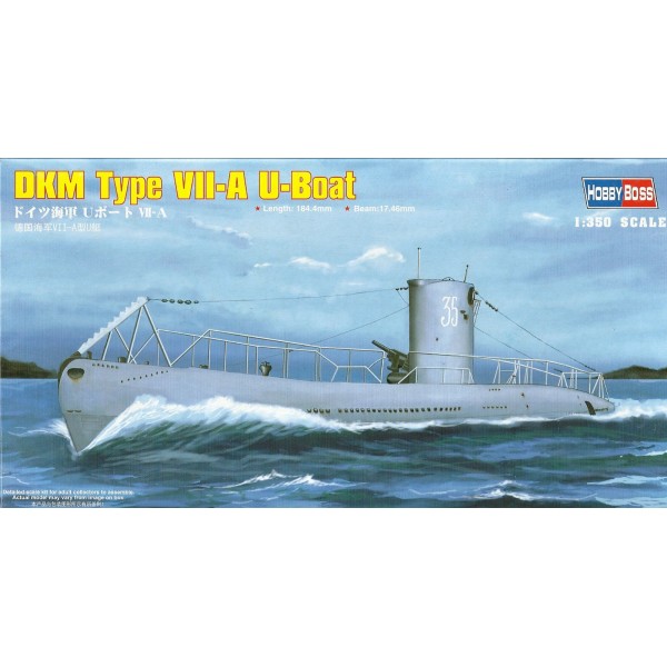 συναρμολογουμενα υποβρυχια - συναρμολογουμενα μοντελα - 1/350 DKM Type VII-A U-Boat ΥΠΟΒΡΥΧΙΑ
