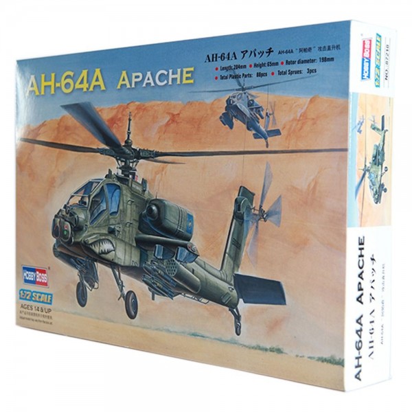 συναρμολογουμενα ελικοπτερα - συναρμολογουμενα μοντελα - 1/72 AH-64A APACHE ΕΛΙΚΟΠΤΕΡΑ