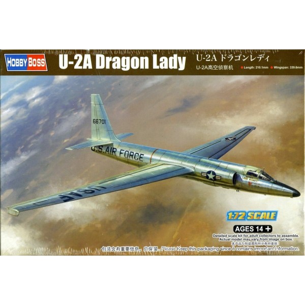 συναρμολογουμενα μοντελα αεροπλανων - συναρμολογουμενα μοντελα - 1/72 U2-A Dragon Lady ΑΕΡΟΠΛΑΝΑ
