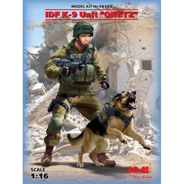 συναρμολογουμενες φιγουρες - συναρμολογουμενα μοντελα - 1/16 IDF K-9 Unit ''OKETZ'' ΦΙΓΟΥΡΕΣ
