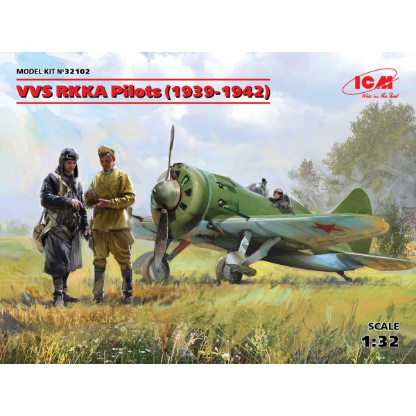 συναρμολογουμενες φιγουρες - συναρμολογουμενα μοντελα - 1/32 VVS RKKA Pilots (1939-1942) (3 figures) ΦΙΓΟΥΡΕΣ