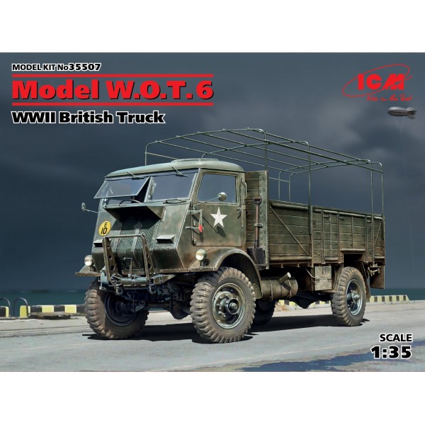 συναρμολογουμενα στραιτωτικα αξεσοιυαρ - συναρμολογουμενα στραιτωτικα οπλα - συναρμολογουμενα στραιτωτικα οχηματα - συναρμολογουμενα μοντελα - 1/35 Model W.O.T. 6 WWII British Truck ΣΤΡΑΤΙΩΤΙΚΑ ΟΧΗΜΑΤΑ - ΟΠΛΑ - ΑΞΕΣΟΥΑΡ