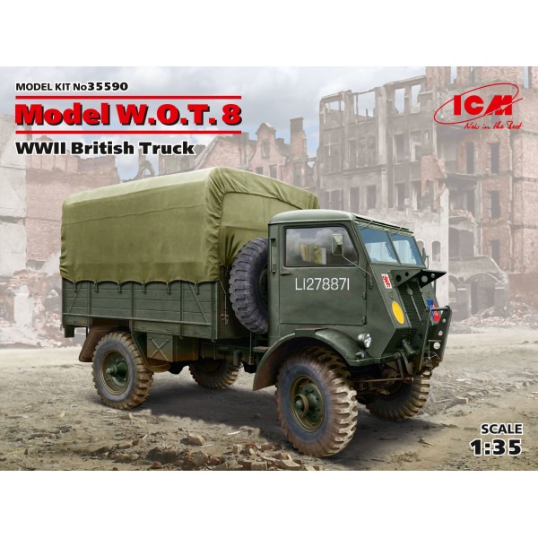 συναρμολογουμενα στραιτωτικα αξεσοιυαρ - συναρμολογουμενα στραιτωτικα οπλα - συναρμολογουμενα στραιτωτικα οχηματα - συναρμολογουμενα μοντελα - 1/35 Model W.O.T. 8 WWII British Truck ΣΤΡΑΤΙΩΤΙΚΑ ΟΧΗΜΑΤΑ - ΟΠΛΑ - ΑΞΕΣΟΥΑΡ