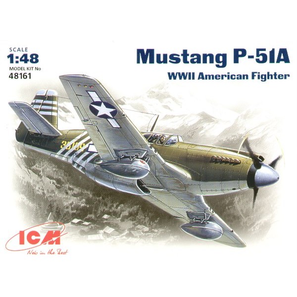 συναρμολογουμενα μοντελα αεροπλανων - συναρμολογουμενα μοντελα - 1/48 P-51A MUSTANG ΑΕΡΟΠΛΑΝΑ