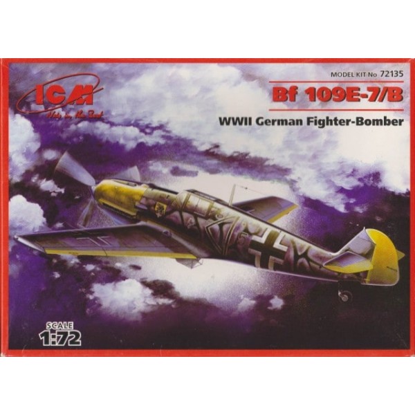 συναρμολογουμενα μοντελα αεροπλανων - συναρμολογουμενα μοντελα - 1/72 BF 109E-7/B ΑΕΡΟΠΛΑΝΑ