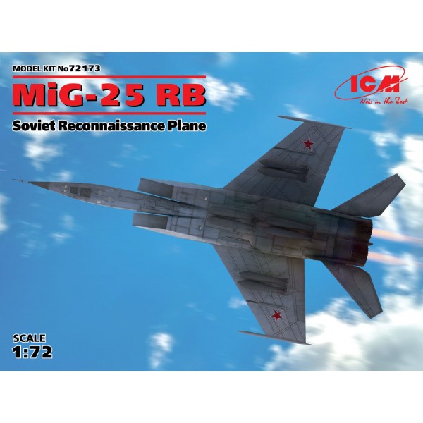 συναρμολογουμενα μοντελα αεροπλανων - συναρμολογουμενα μοντελα - 1/72 MiG-25 RB Soviet Reconnaissance Plane ΑΕΡΟΠΛΑΝΑ
