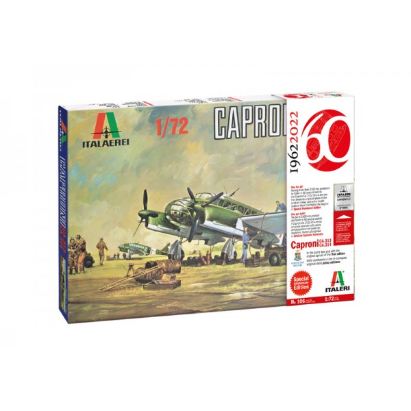 συναρμολογουμενα μοντελα αεροπλανων - συναρμολογουμενα μοντελα - 1/72 CAPRONI CA.313/314 ''Vintage Special Anniversary Edition'' ΑΕΡΟΠΛΑΝΑ