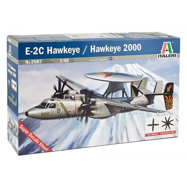 συναρμολογουμενα μοντελα αεροπλανων - συναρμολογουμενα μοντελα - 1/48 E-2C HAWKEYE / HAWKEYE 2000 ΑΕΡΟΠΛΑΝΑ