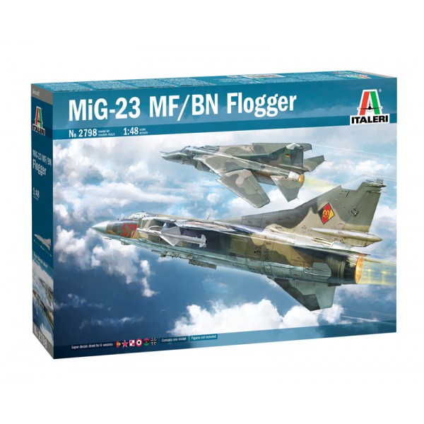 συναρμολογουμενα μοντελα αεροπλανων - συναρμολογουμενα μοντελα - 1/48 MiG-23 MF/BN FLOGGER ΑΕΡΟΠΛΑΝΑ