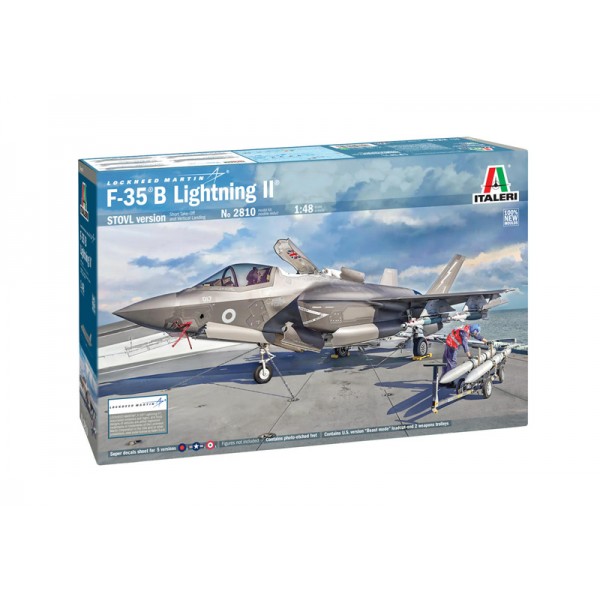 συναρμολογουμενα μοντελα αεροπλανων - συναρμολογουμενα μοντελα - 1/48 F-35B LIGHTNING II STOVL VERSION (''Beast Mode'' loadout and 2 weapons trolleys) ΑΕΡΟΠΛΑΝΑ