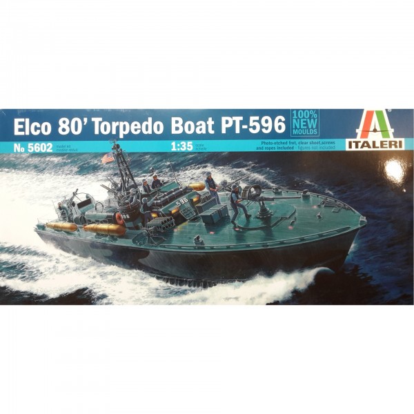 συναρμολογουμενα πλοια - συναρμολογουμενα μοντελα - 1/35 ELCO 80' TORPEDO BOAT PT-596 (PRM edition) ΠΛΟΙΑ