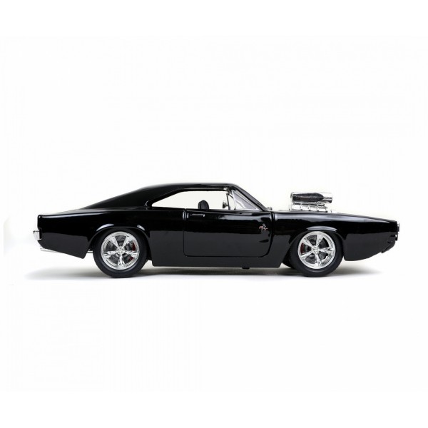 ετοιμα μοντελα αυτοκινητων - ετοιμα μοντελα - 1/24 DOM 'S DODGE CHARGER R/T BLACK 1970 ''FAST & FURIOUS'' ΑΥΤΟΚΙΝΗΤΑ