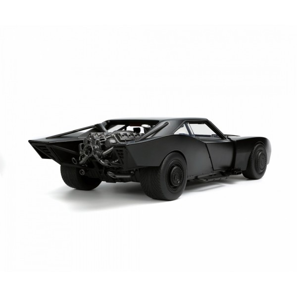 ετοιμα μοντελα αυτοκινητων - ετοιμα μοντελα - 1/18 BATMOBILE BLACK 2022 with BATMAN FIGURE ''THE BATMAN'' & WORKING LIGHTS ΑΥΤΟΚΙΝΗΤΑ