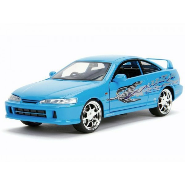 ετοιμα μοντελα αυτοκινητων - ετοιμα μοντελα - 1/24 MIA 'S ACURA INTEGRA TYPE R LIGHT BLUE 1996 ''FAST & FURIOUS'' ΑΥΤΟΚΙΝΗΤΑ