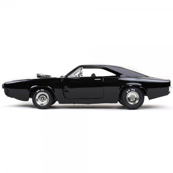 ετοιμα μοντελα αυτοκινητων - ετοιμα μοντελα - 1/24 DOM 'S DODGE CHARGER R/T BLACK 1970 ''FAST & FURIOUS 9'' ΑΥΤΟΚΙΝΗΤΑ