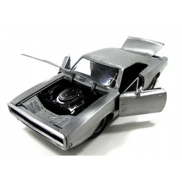 ετοιμα μοντελα αυτοκινητων - ετοιμα μοντελα - 1/24 DOM 'S DODGE CHARGER R/T BARE METAL 1968 ''FAST & FURIOUS 7'' ΑΥΤΟΚΙΝΗΤΑ