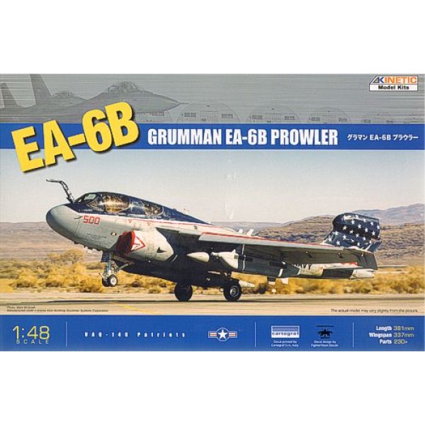 συναρμολογουμενα μοντελα αεροπλανων - συναρμολογουμενα μοντελα - 1/48 GRUMMAN EA-6B PROWLER ΑΕΡΟΠΛΑΝΑ